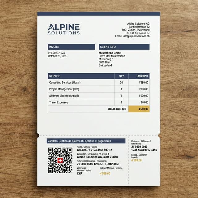 Swiss/EU Invoicing